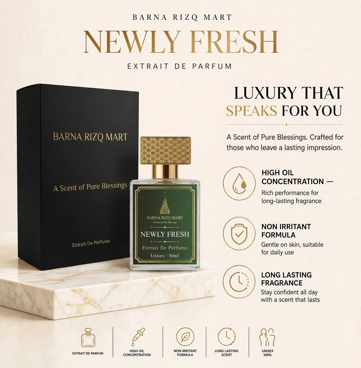 Newly Fresh Perfume — 50ml
