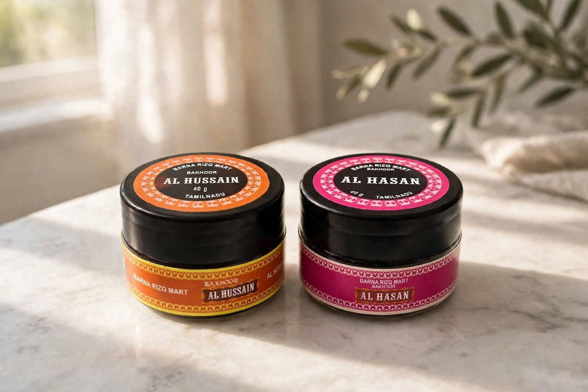 Bakhoor Combo - Pressed / Molded - Al Hassan & Al Hussain (B)
