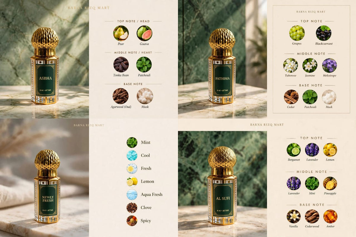 COMBO: ATTAR 6ml (B4)